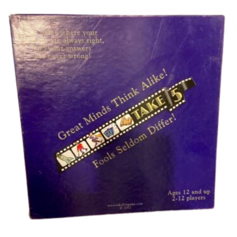 Take 5 - The Game where there are no wrong answers, New - open box Family Game